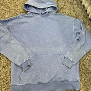 No Boundaries Washed Light Blue Men's Hoodie